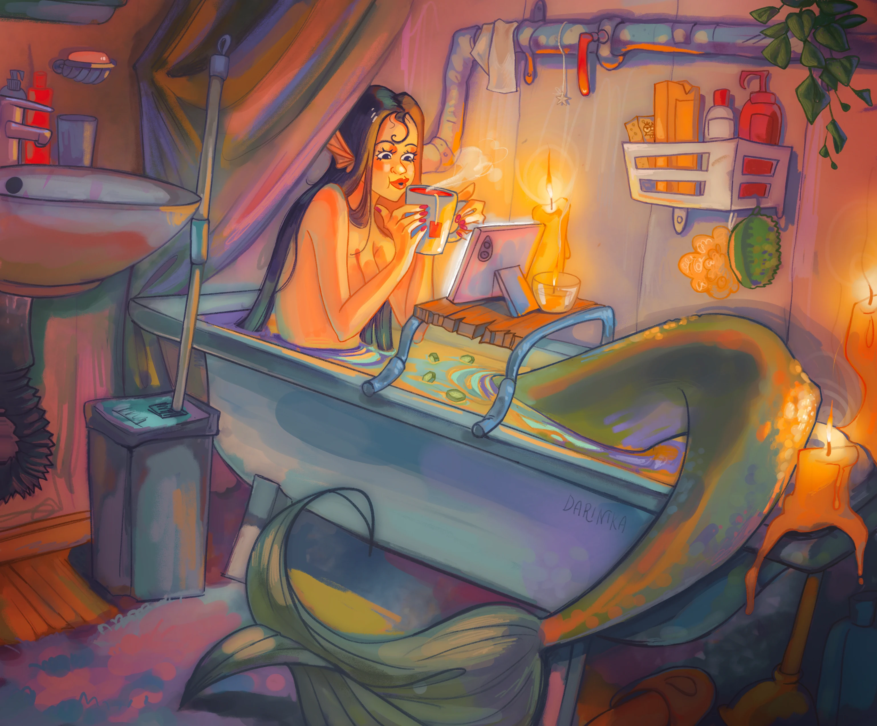 Mermaid illustration