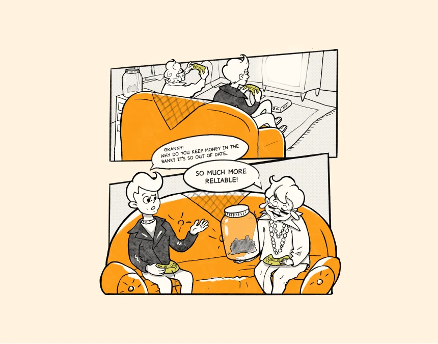 Advertising comics