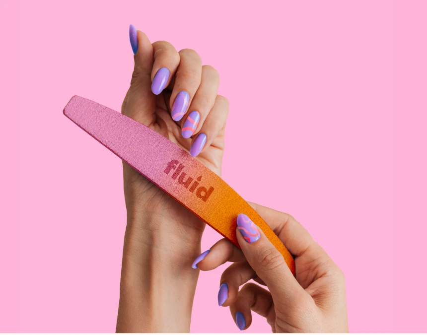 Fluid Nail bar | Logo, Brand identity