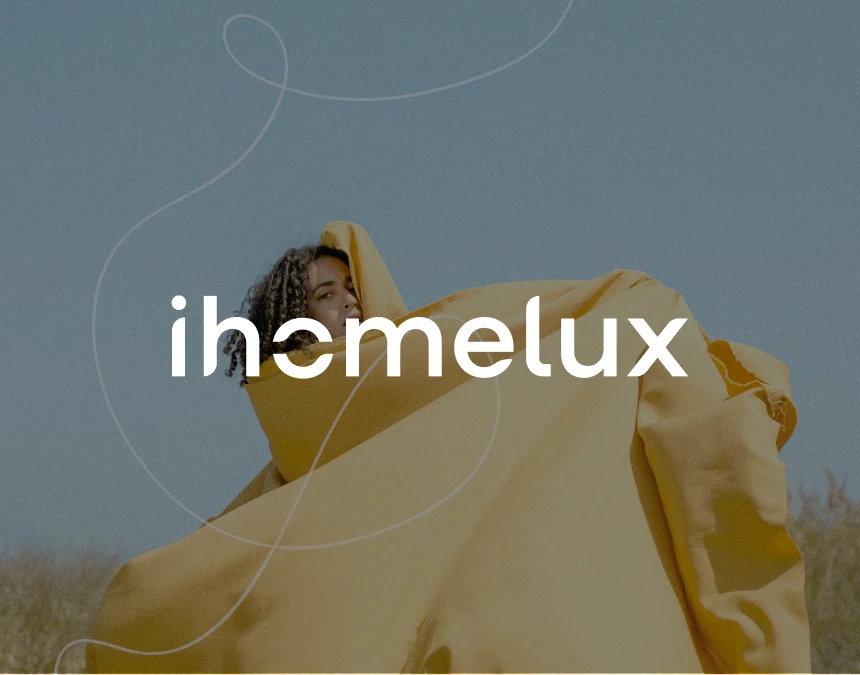 I-HOME-LUX | Logo, Brand identity, Mobile app