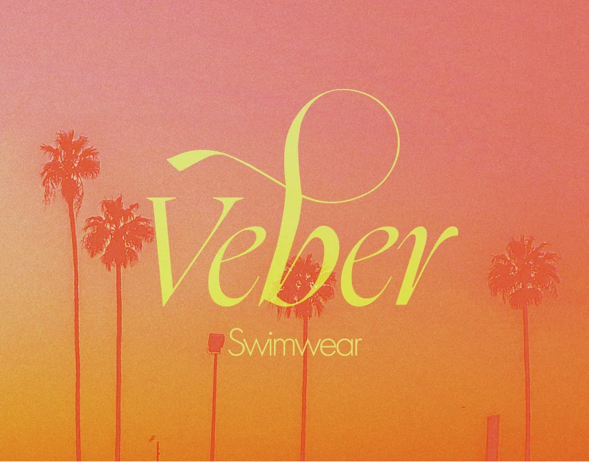 Veber Swimwear | Logo, Brand Identity Design