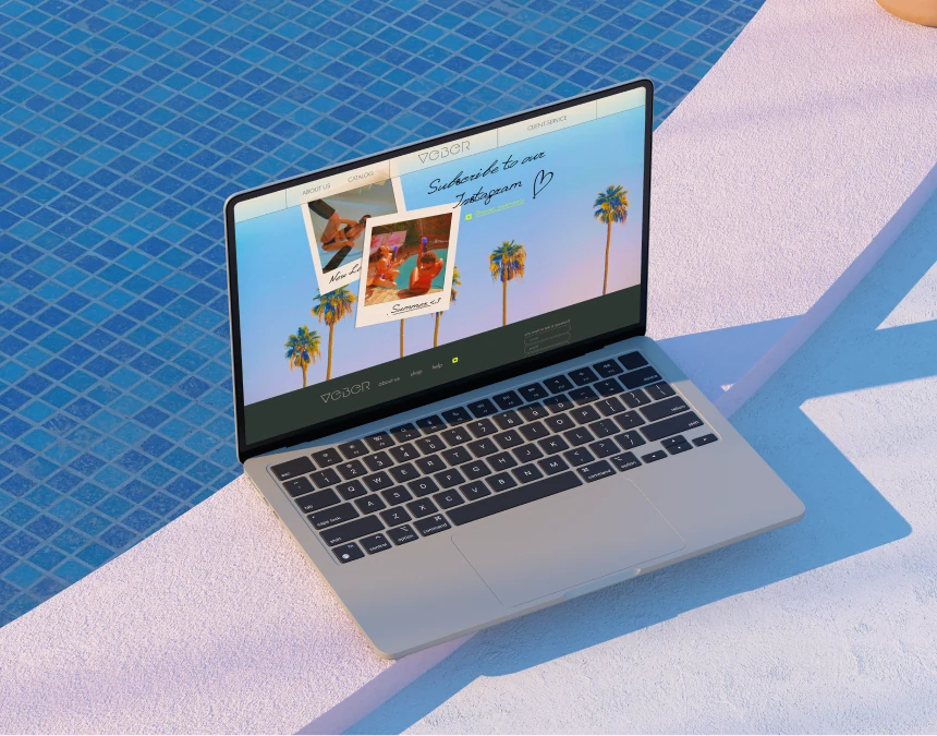 Veber Swimwear | Website UI/UX